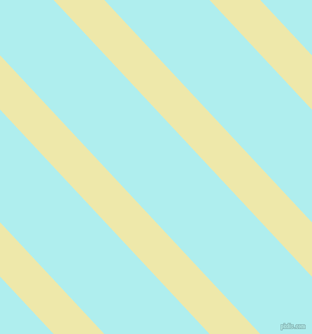 133 degree angle lines stripes, 53 pixel line width, 110 pixel line spacing, Pale Goldenrod and Pale Turquoise stripes and lines seamless tileable