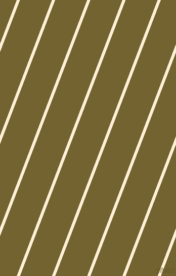 69 degree angle lines stripes, 6 pixel line width, 59 pixel line spacing, Papaya Whip and Himalaya stripes and lines seamless tileable