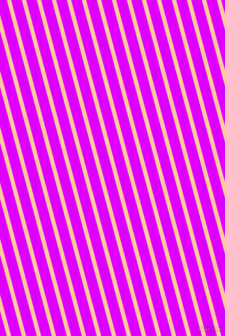 105 degree angle lines stripes, 6 pixel line width, 15 pixel line spacing, Peach-Orange and Psychedelic Purple stripes and lines seamless tileable