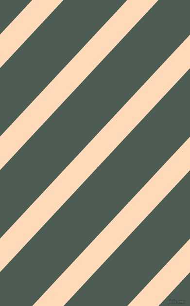 47 degree angle lines stripes, 47 pixel line width, 96 pixel line spacing, Peach Puff and Feldgrau stripes and lines seamless tileable