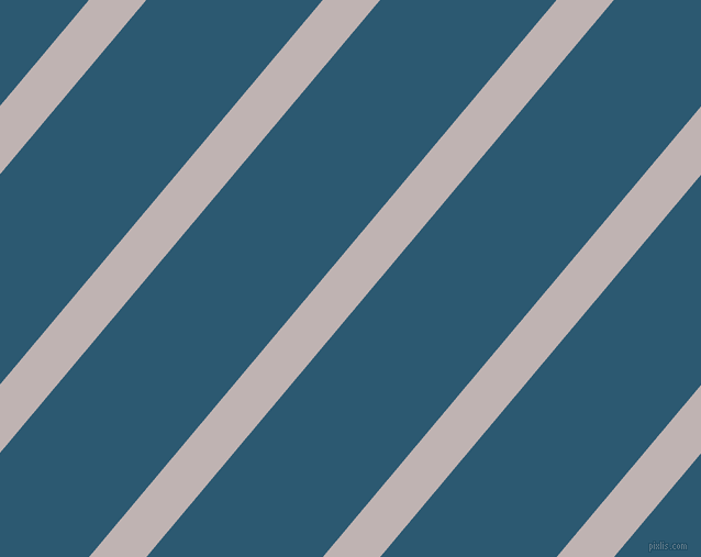50 degree angle lines stripes, 40 pixel line width, 123 pixel line spacing, Pink Swan and Chathams Blue stripes and lines seamless tileable