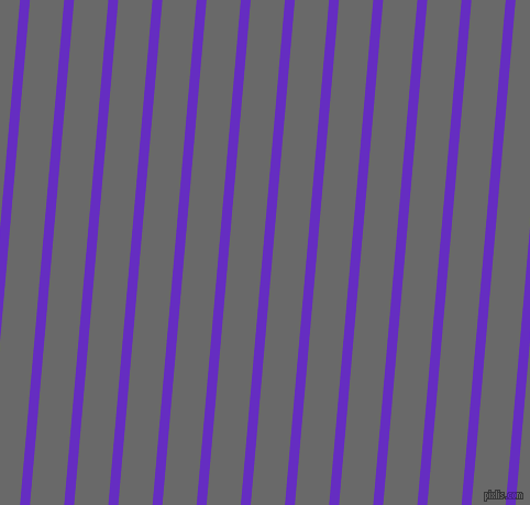 85 degree angle lines stripes, 9 pixel line width, 31 pixel line spacingPurple Heart and Dim Gray stripes and lines seamless tileable