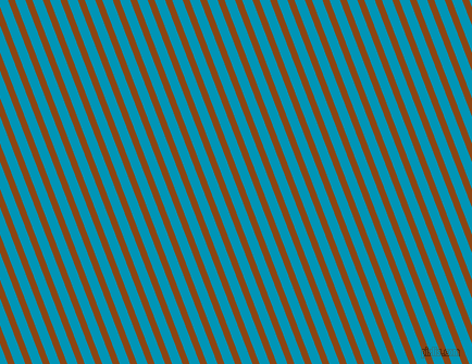 111 degree angle lines stripes, 6 pixel line width, 9 pixel line spacing, Saddle Brown and Bondi Blue stripes and lines seamless tileable