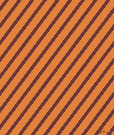 53 degree angle lines stripes, 11 pixel line width, 23 pixel line spacing, Sanguine Brown and Tree Poppy stripes and lines seamless tileable