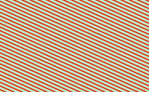 156 degree angle lines stripes, 4 pixel line width, 7 pixel line spacing, Scarlet and Magic Mint stripes and lines seamless tileable
