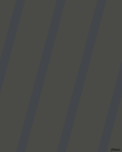 75 degree angle lines stripes, 34 pixel line width, 118 pixel line spacing, Steel Grey and Gravel stripes and lines seamless tileable
