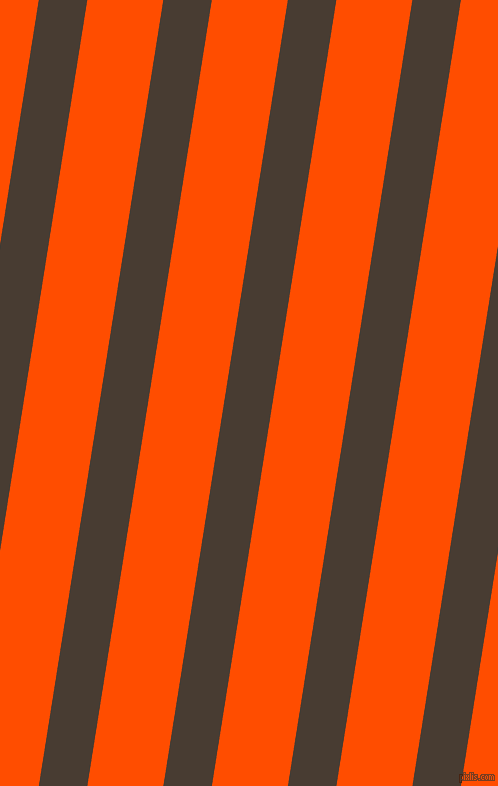 81 degree angle lines stripes, 48 pixel line width, 75 pixel line spacing, Taupe and Vermilion stripes and lines seamless tileable