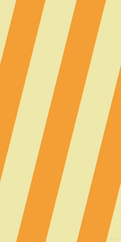 76 degree angle lines stripes, 94 pixel line width, 100 pixel line spacing, Yellow Sea and Pale Goldenrod stripes and lines seamless tileable