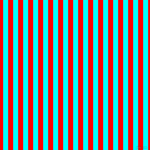 vertical lines stripes, 16 pixel line width, 16 pixel line spacing, Aqua and Red vertical lines and stripes seamless tileable