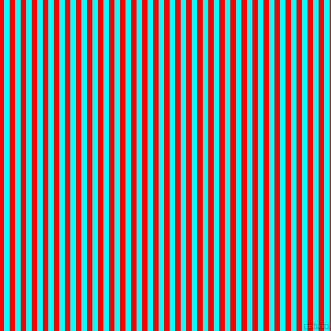 vertical lines stripes, 8 pixel line width, 8 pixel line spacing, Aqua and Red vertical lines and stripes seamless tileable