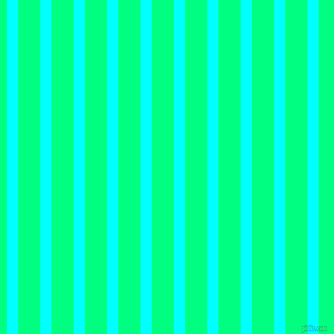vertical lines stripes, 16 pixel line width, 32 pixel line spacing, Aqua and Spring Green vertical lines and stripes seamless tileable