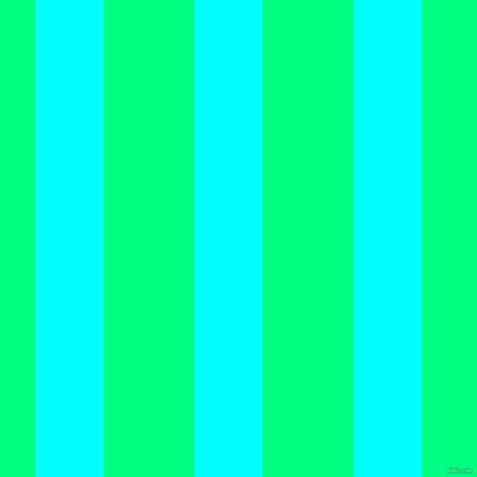 vertical lines stripes, 96 pixel line width, 128 pixel line spacing, Aqua and Spring Green vertical lines and stripes seamless tileable