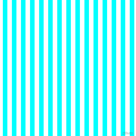 vertical lines stripes, 16 pixel line width, 16 pixel line spacing, Aqua and White vertical lines and stripes seamless tileable