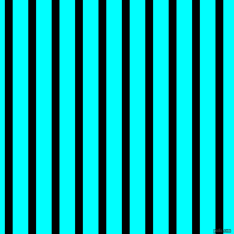 vertical lines stripes, 16 pixel line width, 32 pixel line spacing, Black and Aqua vertical lines and stripes seamless tileable