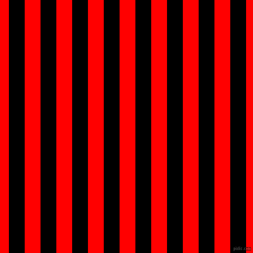 vertical lines stripes, 32 pixel line width, 32 pixel line spacing, Black and Red vertical lines and stripes seamless tileable