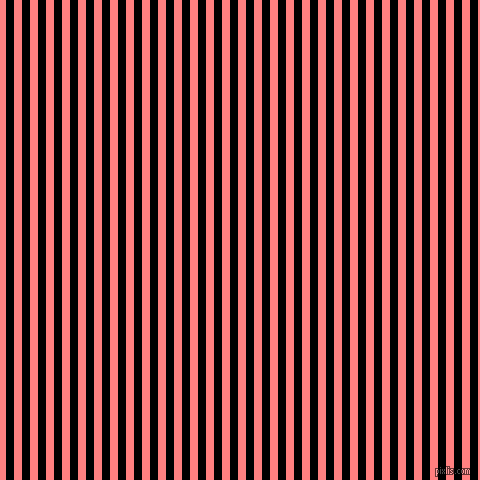 vertical lines stripes, 8 pixel line width, 8 pixel line spacing, Black and Salmon vertical lines and stripes seamless tileable