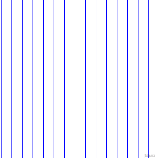 vertical lines stripes, 2 pixel line width, 32 pixel line spacing, Blue and White vertical lines and stripes seamless tileable