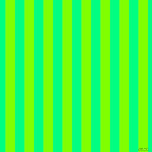 vertical lines stripes, 32 pixel line width, 32 pixel line spacing, Chartreuse and Spring Green vertical lines and stripes seamless tileable