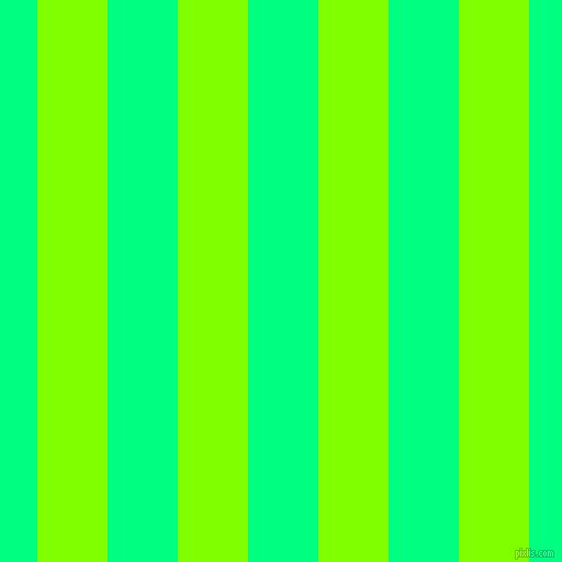 vertical lines stripes, 64 pixel line width, 64 pixel line spacing, Chartreuse and Spring Green vertical lines and stripes seamless tileable