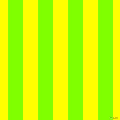 vertical lines stripes, 64 pixel line width, 64 pixel line spacing, Chartreuse and Yellow vertical lines and stripes seamless tileable