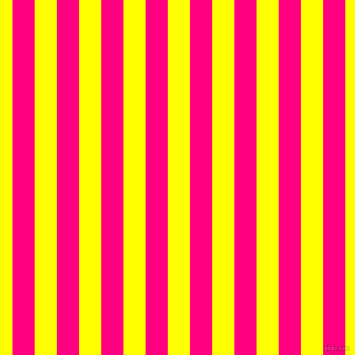 vertical lines stripes, 32 pixel line width, 32 pixel line spacing, Deep Pink and Yellow vertical lines and stripes seamless tileable