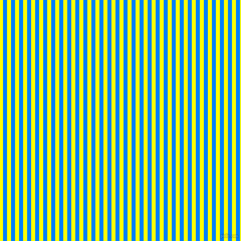 vertical lines stripes, 8 pixel line width, 8 pixel line spacing, Dodger Blue and Yellow vertical lines and stripes seamless tileable