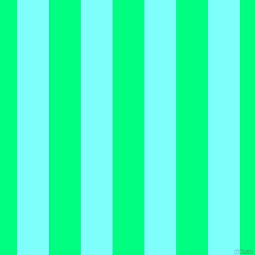 vertical lines stripes, 64 pixel line width, 64 pixel line spacing, Electric Blue and Spring Green vertical lines and stripes seamless tileable