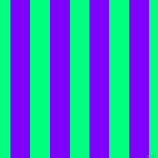 vertical lines stripes, 64 pixel line width, 64 pixel line spacing, Electric Indigo and Spring Green vertical lines and stripes seamless tileable