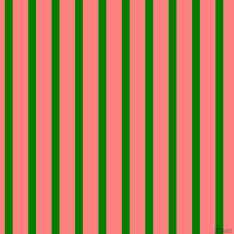 vertical lines stripes, 16 pixel line width, 32 pixel line spacing, Green and Salmon vertical lines and stripes seamless tileable