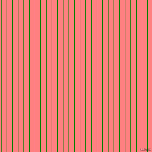 vertical lines stripes, 2 pixel line width, 16 pixel line spacing, Green and Salmon vertical lines and stripes seamless tileable