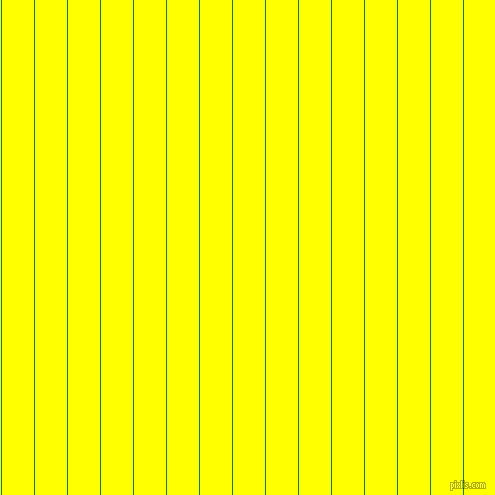 vertical lines stripes, 1 pixel line width, 32 pixel line spacing, Green and Yellow vertical lines and stripes seamless tileable