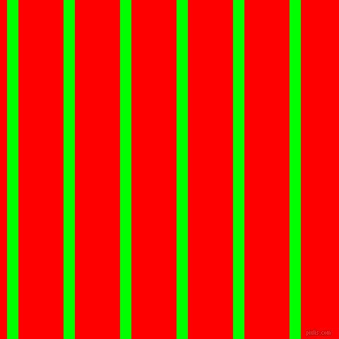 vertical lines stripes, 16 pixel line width, 64 pixel line spacing, Lime and Red vertical lines and stripes seamless tileable