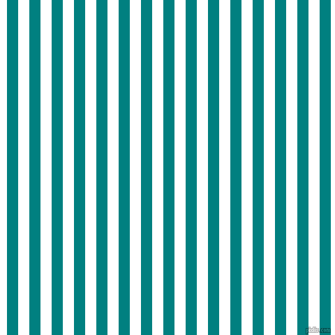 vertical lines stripes, 16 pixel line width, 16 pixel line spacing, Teal and White vertical lines and stripes seamless tileable