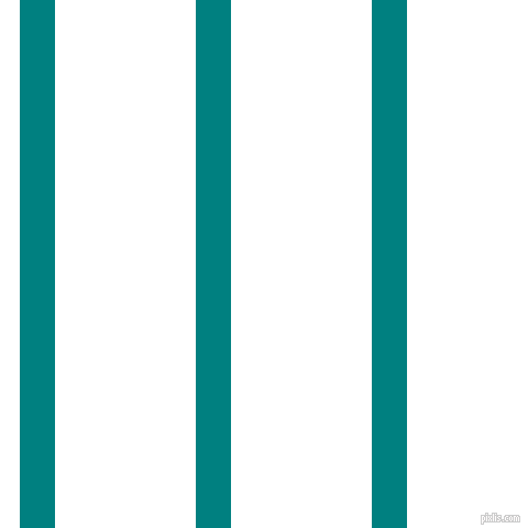 vertical lines stripes, 32 pixel line width, 128 pixel line spacing, Teal and White vertical lines and stripes seamless tileable