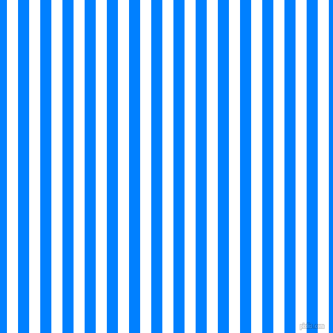 vertical lines stripes, 16 pixel line width, 16 pixel line spacing, White and Dodger Blue vertical lines and stripes seamless tileable