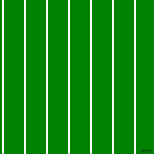 vertical lines stripes, 8 pixel line width, 64 pixel line spacing, White and Green vertical lines and stripes seamless tileable