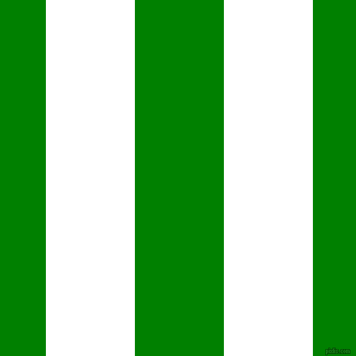 vertical lines stripes, 128 pixel line width, 128 pixel line spacing, White and Green vertical lines and stripes seamless tileable