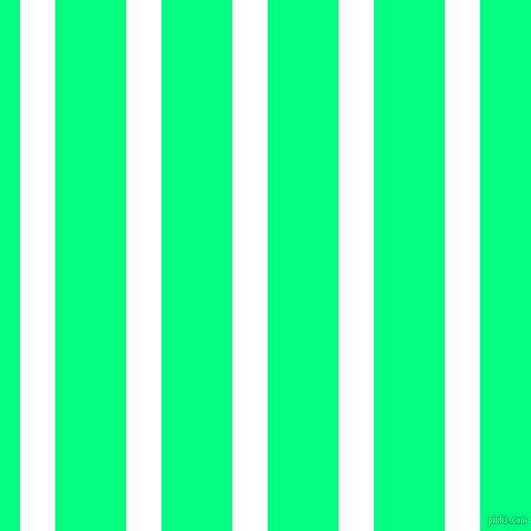 vertical lines stripes, 32 pixel line width, 64 pixel line spacing, White and Spring Green vertical lines and stripes seamless tileable
