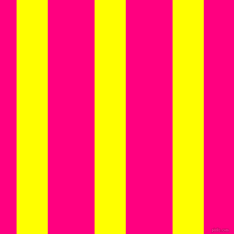 vertical lines stripes, 64 pixel line width, 96 pixel line spacing, Yellow and Deep Pink vertical lines and stripes seamless tileable