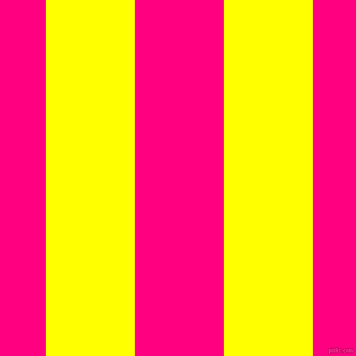 vertical lines stripes, 128 pixel line width, 128 pixel line spacing, Yellow and Deep Pink vertical lines and stripes seamless tileable