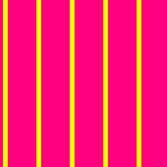 vertical lines stripes, 16 pixel line width, 96 pixel line spacing, Yellow and Deep Pink vertical lines and stripes seamless tileable