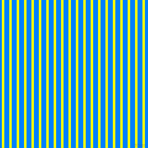 vertical lines stripes, 8 pixel line width, 16 pixel line spacing, Yellow and Dodger Blue vertical lines and stripes seamless tileable
