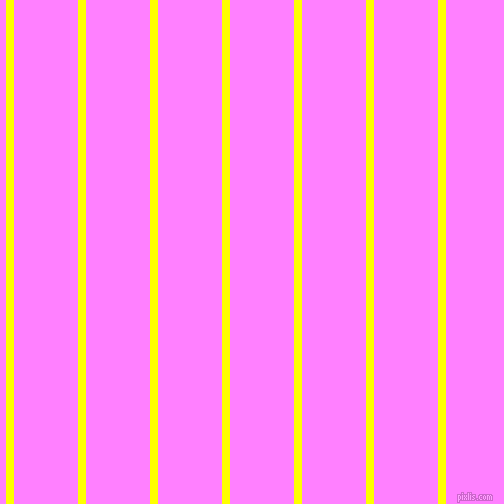 vertical lines stripes, 8 pixel line width, 64 pixel line spacing, Yellow and Fuchsia Pink vertical lines and stripes seamless tileable