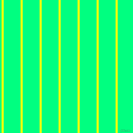 vertical lines stripes, 8 pixel line width, 64 pixel line spacing, Yellow and Spring Green vertical lines and stripes seamless tileable