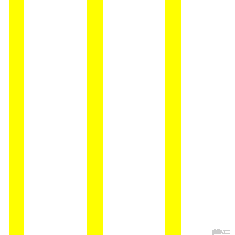 vertical lines stripes, 32 pixel line width, 128 pixel line spacing, Yellow and White vertical lines and stripes seamless tileable