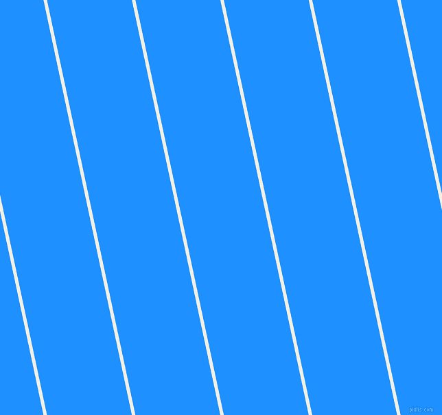 102 degree angle lines stripes, 5 pixel line width, 121 pixel line spacing, Alabaster and Dodger Blue angled lines and stripes seamless tileable
