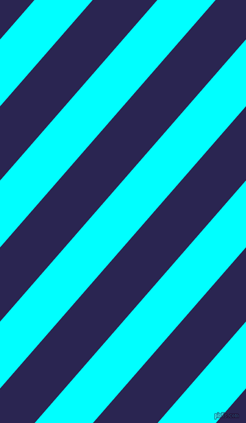 49 degree angle lines stripes, 64 pixel line width, 71 pixel line spacing, Aqua and Paua angled lines and stripes seamless tileable