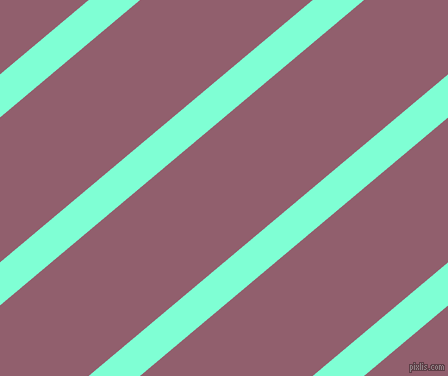 40 degree angle lines stripes, 33 pixel line width, 111 pixel line spacing, Aquamarine and Mauve Taupe angled lines and stripes seamless tileable