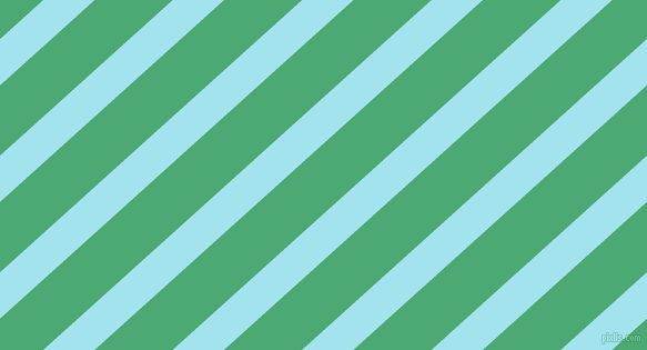 42 degree angle lines stripes, 31 pixel line width, 47 pixel line spacing, Blizzard Blue and Ocean Green angled lines and stripes seamless tileable