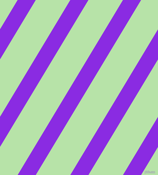 59 degree angle lines stripes, 53 pixel line width, 101 pixel line spacing, Blue Violet and Madang angled lines and stripes seamless tileable